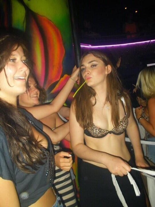 Downblouse und Blinken