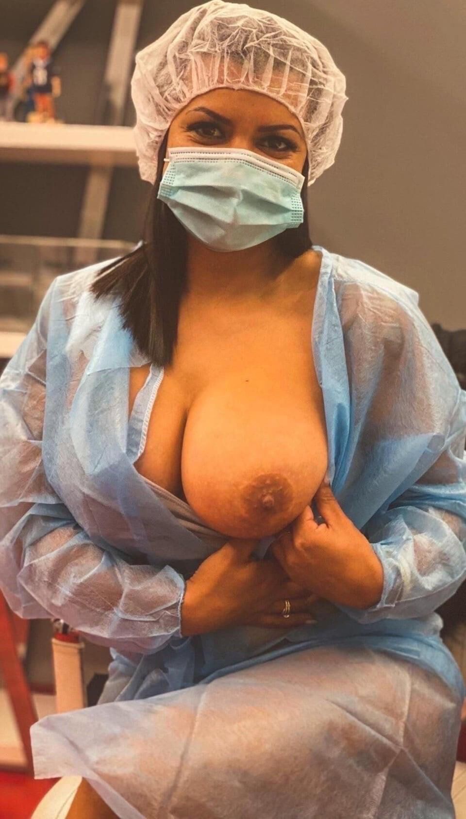 Freche Krankenschwestern