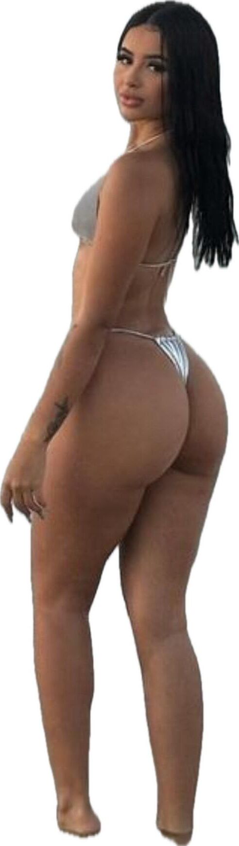 Latina Cute Big Butt Stickers 