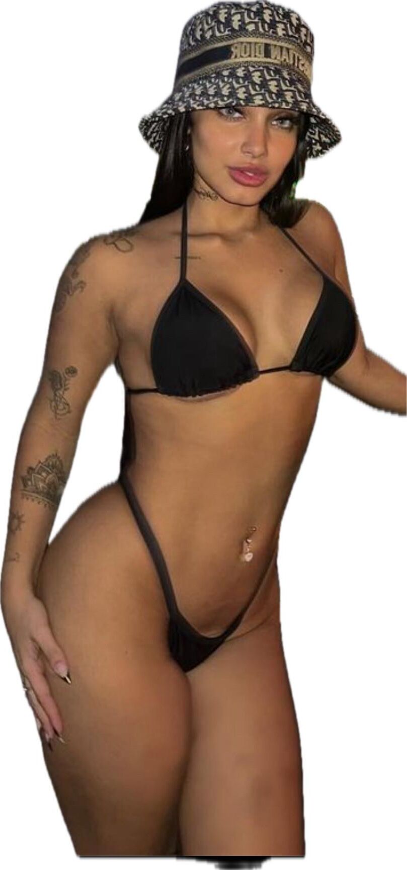 Latina Cute Big Butt Stickers 