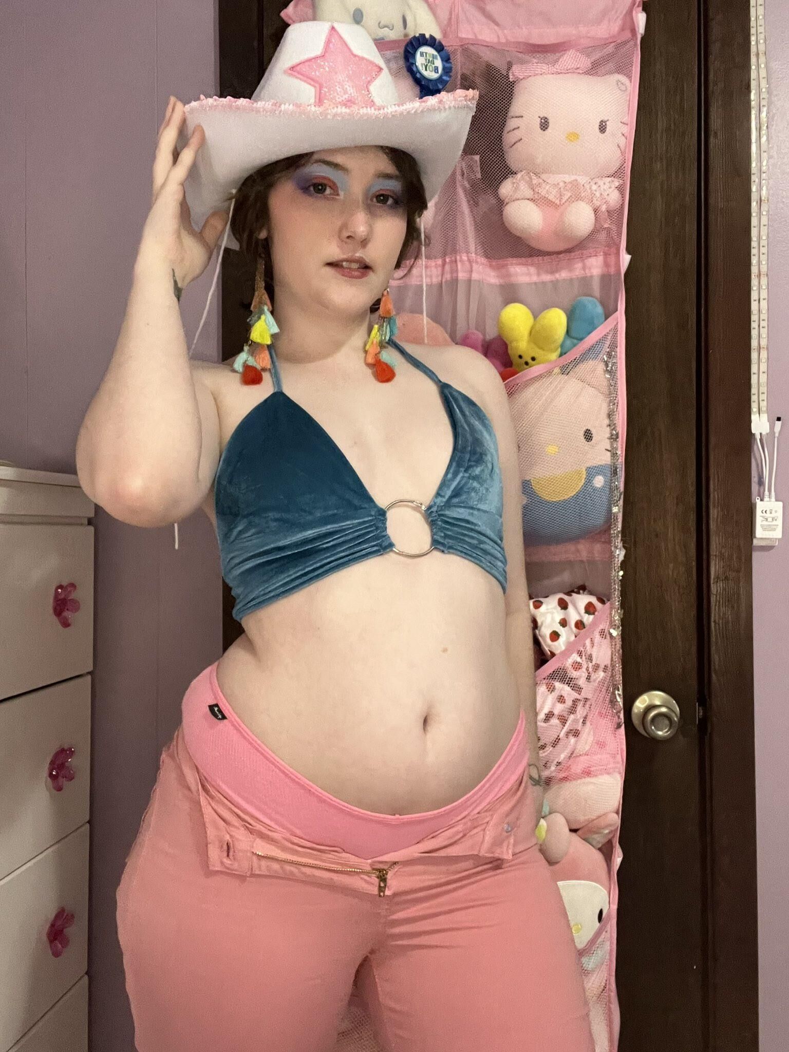 リルビッグロバスキニーセクシーな美しさレッドヘッドガールミックスホット写真