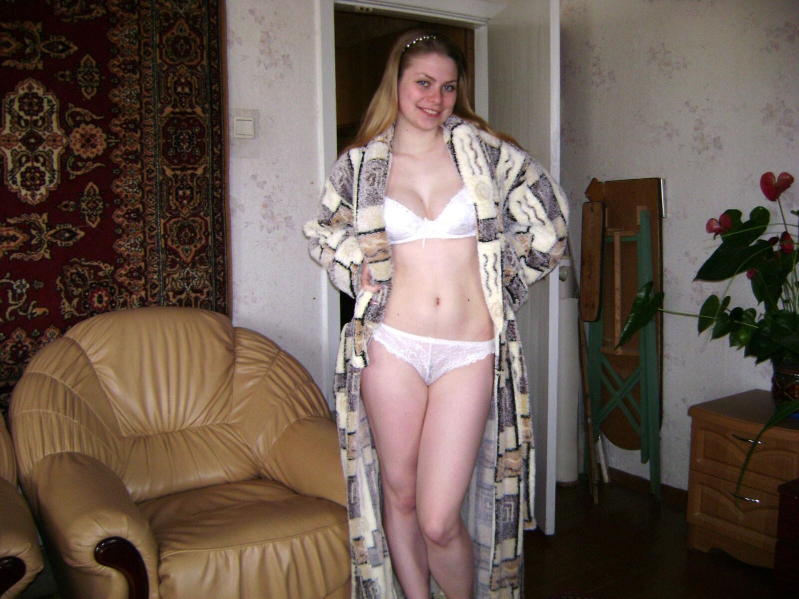 Irina Creamy Blonde Russian Honey with Puffy Nipples