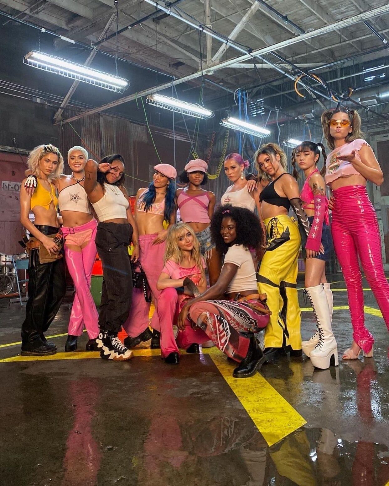 Sabrina Carpenter Fast Times (stills and BTS)