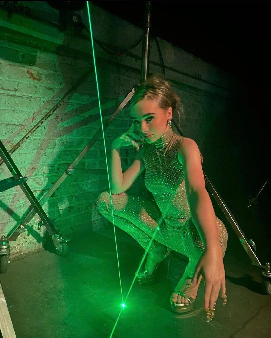 Sabrina Carpenter Fast Times (stills and BTS)