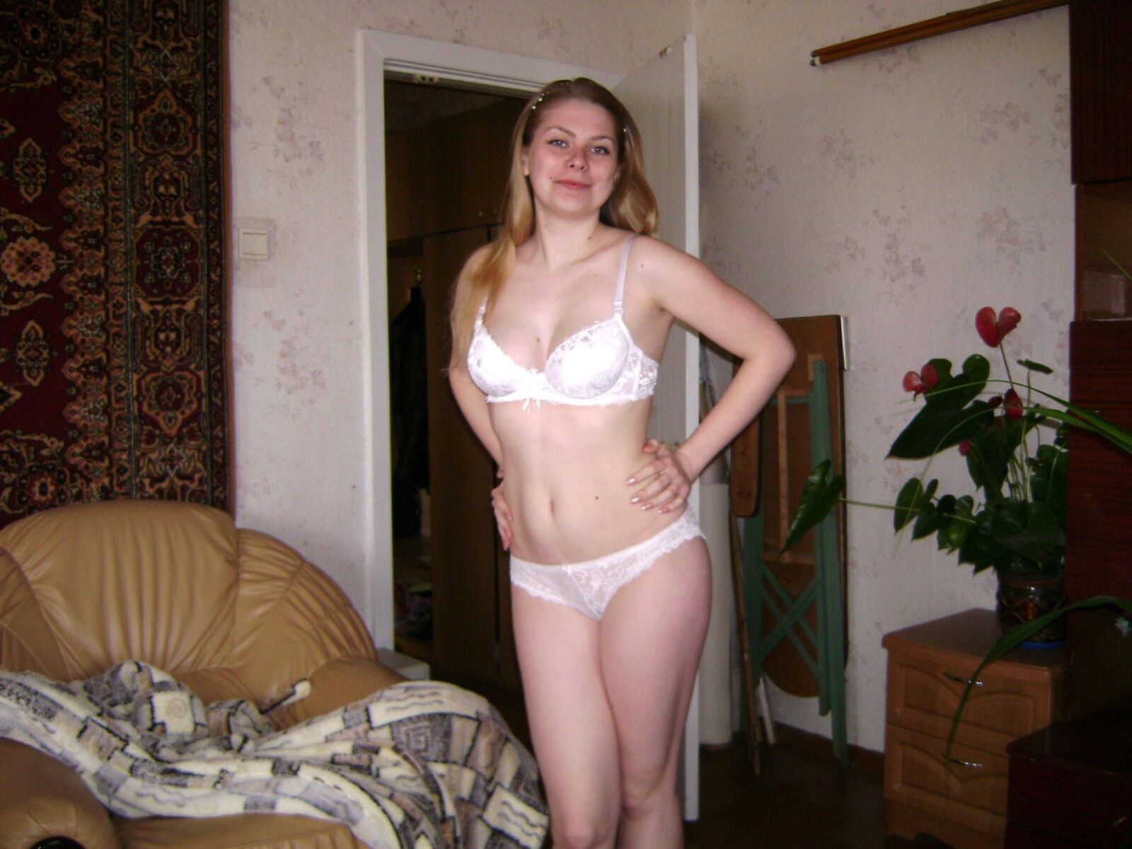 Irina Creamy Blonde Russian Honey with Puffy Nipples