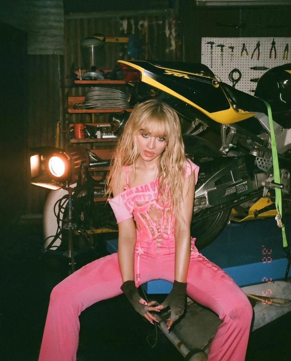 Sabrina Carpenter Fast Times (stills and BTS)