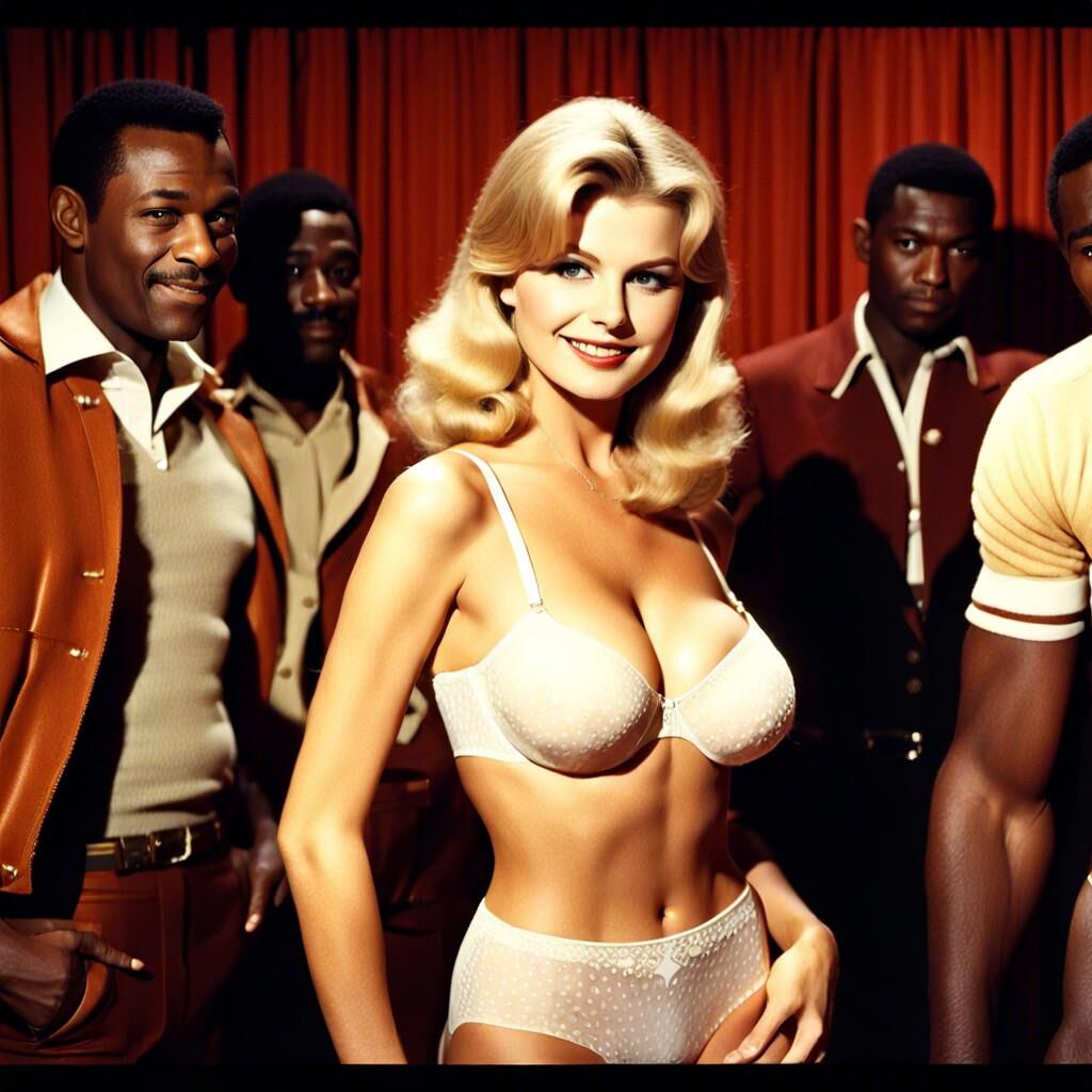 AI Hotwife Interracial Parties Bilder aus den S, S und s.