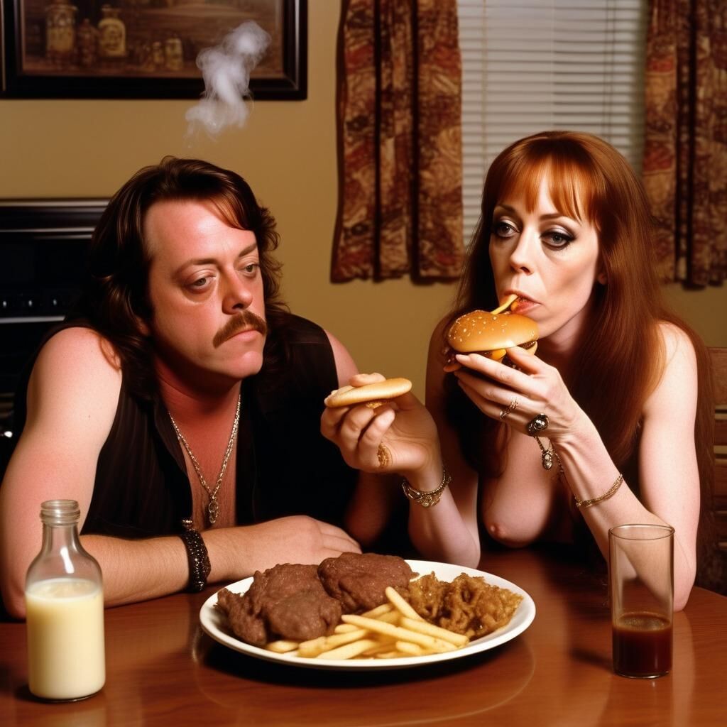 Cheeseburger Hure