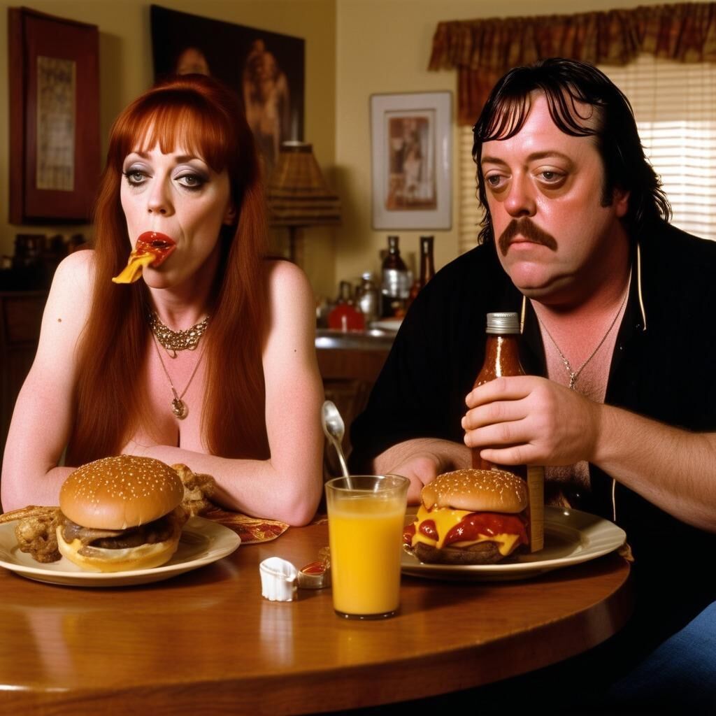 Cheeseburger Hure