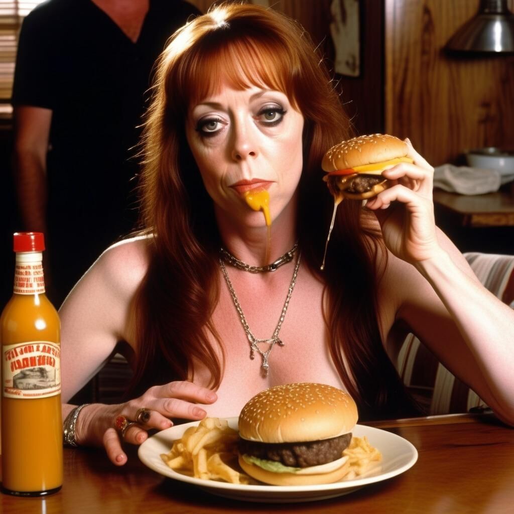 Cheeseburger Hure