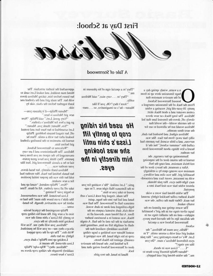 Vintage -Zeitschriften