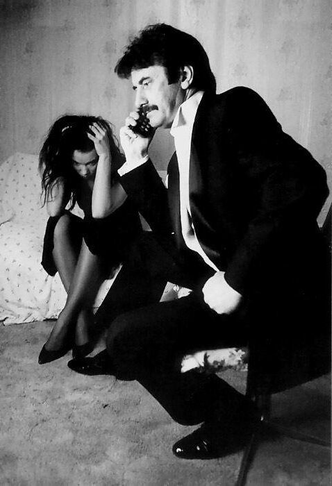 Retro Spanking Scorpion black dress