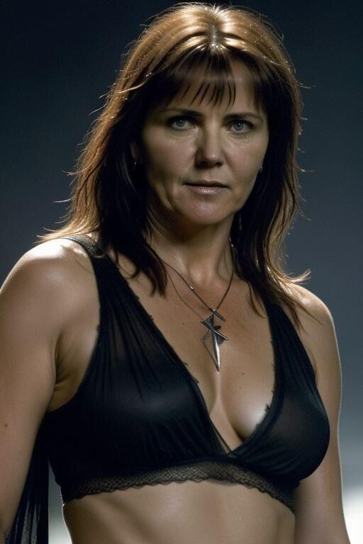 Lucy als Xena