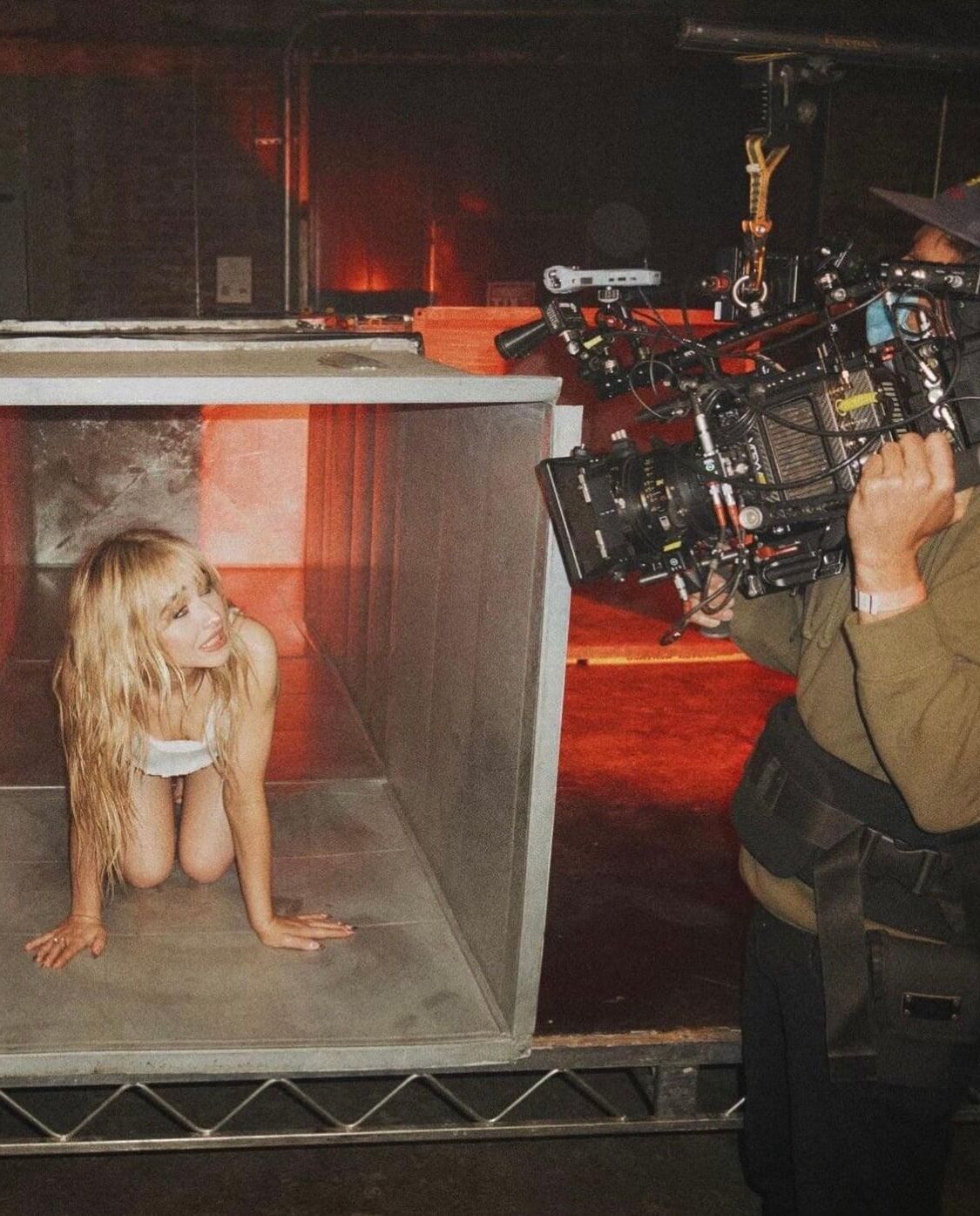 Sabrina Carpenter Fast Times (stills and BTS)
