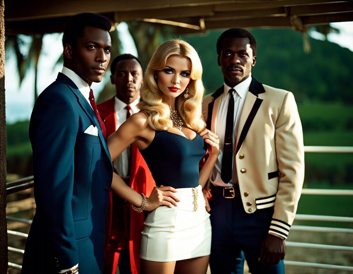 AI Hotwife Interracial Parties Bilder aus den S, S und s.