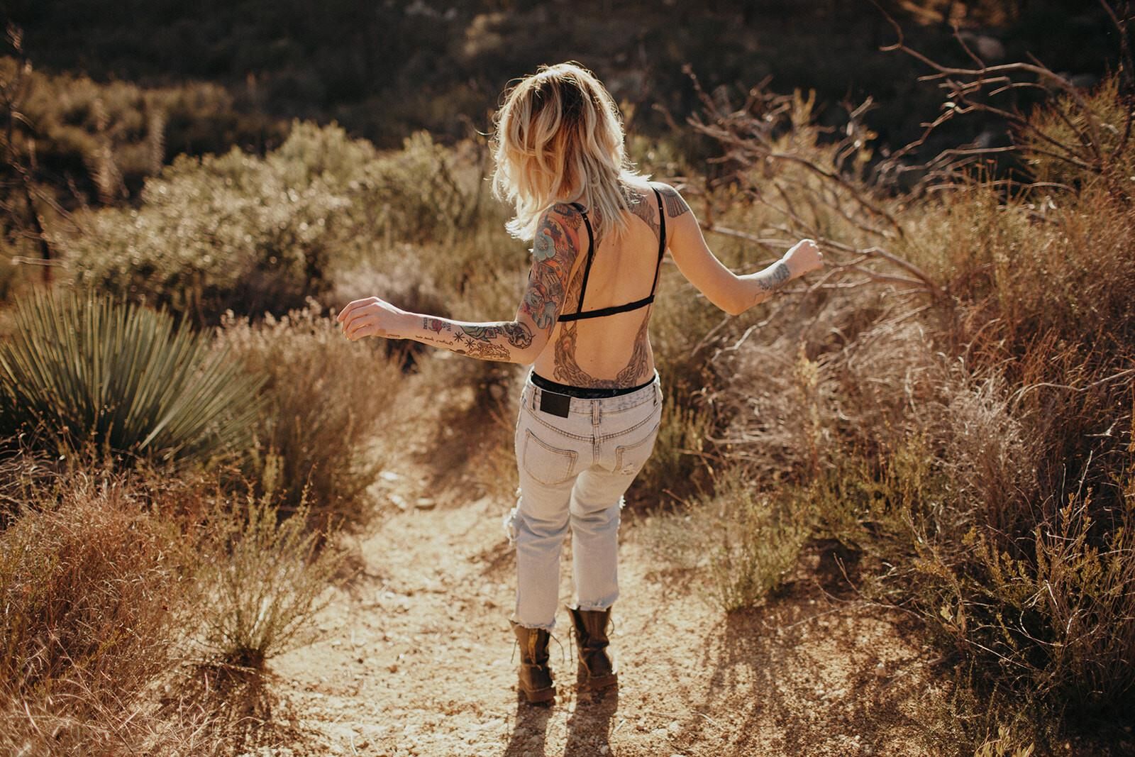 Alysha Tattoo Model