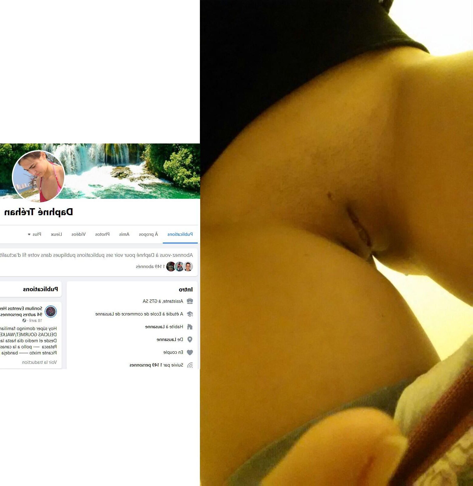 Daphne Trehan, Swiss slut, online agony