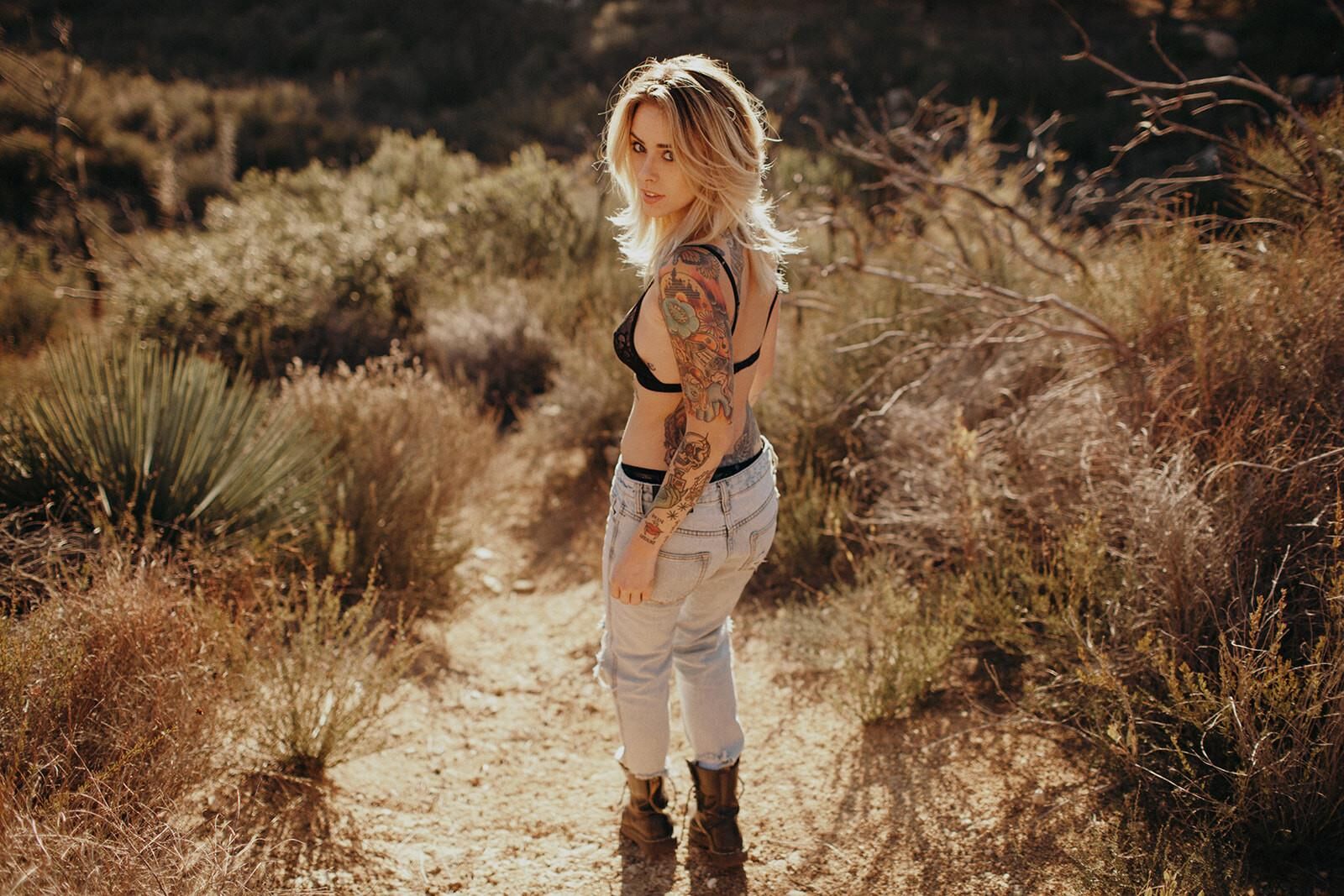 Alysha Tattoo Model