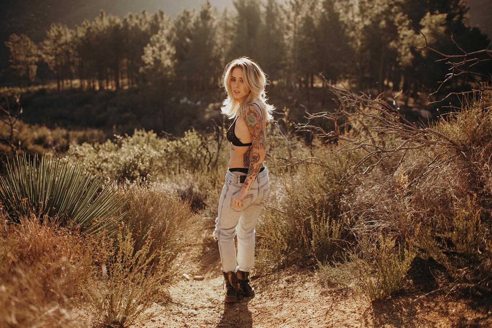 Alysha Tattoo Model