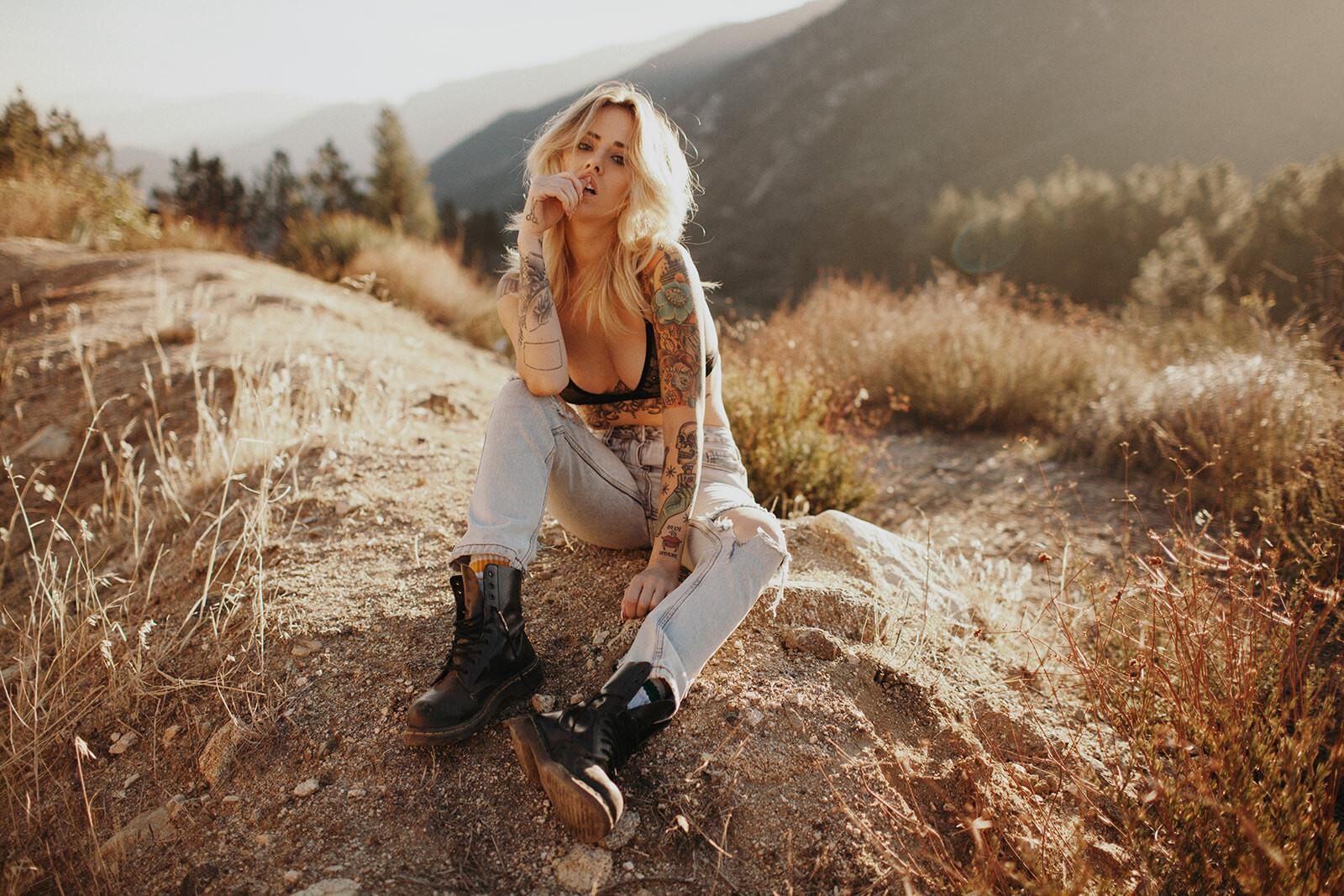 Alysha Tattoo Model
