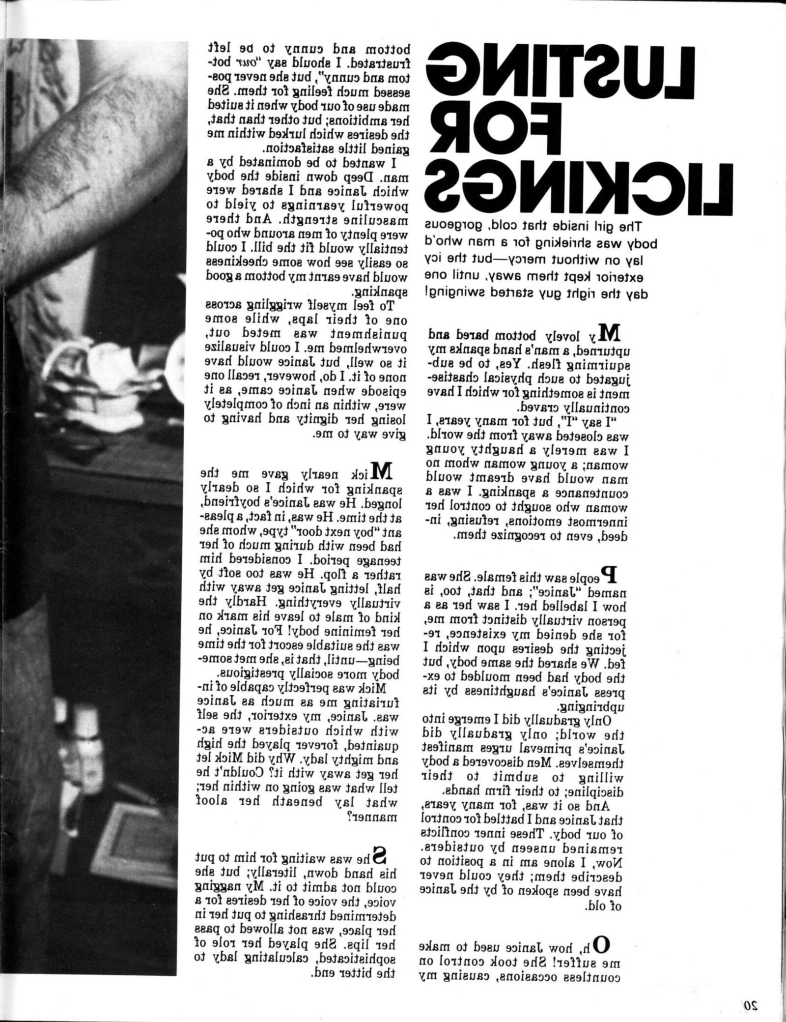 Retro Spanking Sting magazine Vol no 