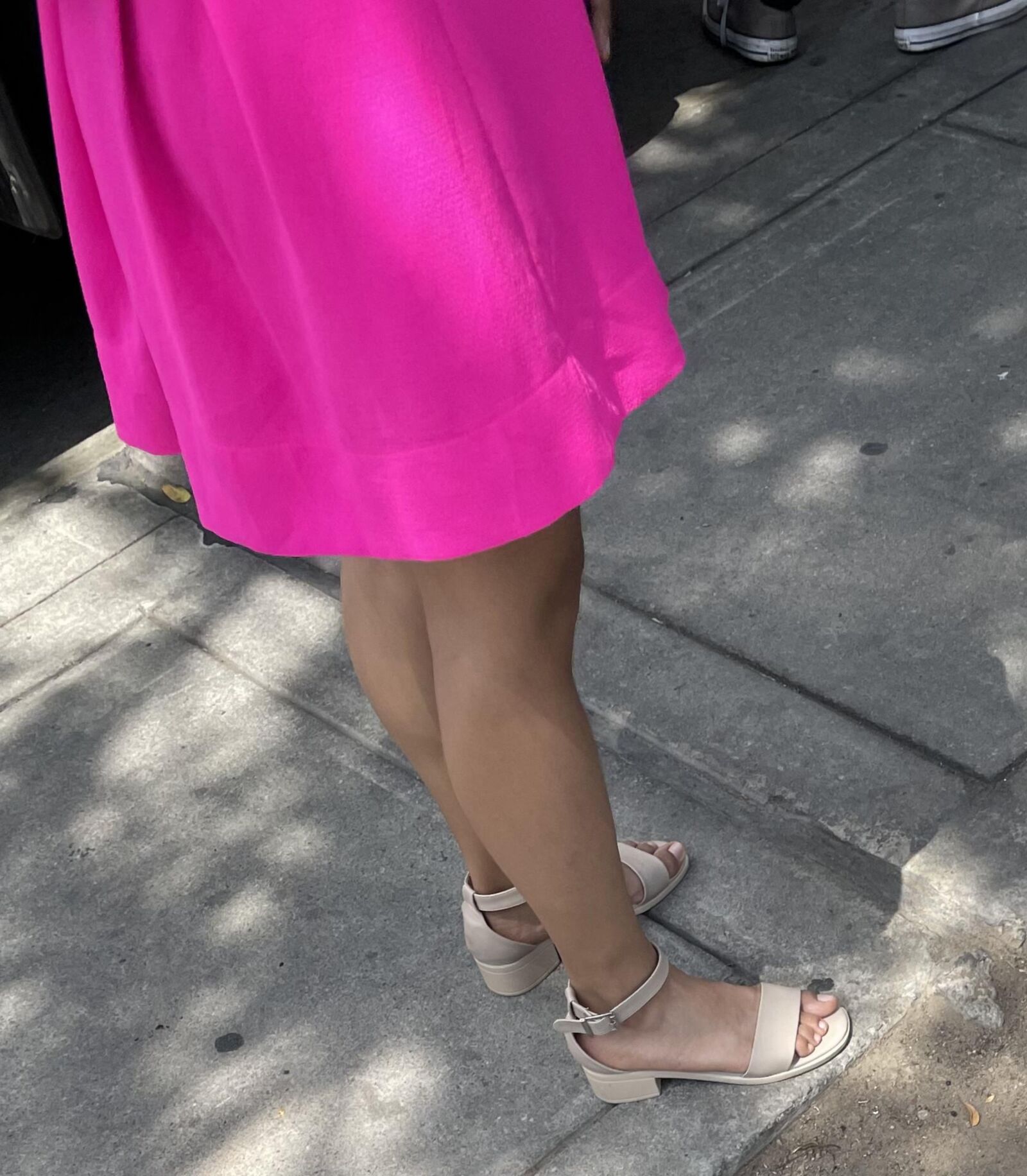 Latina Candid Feet