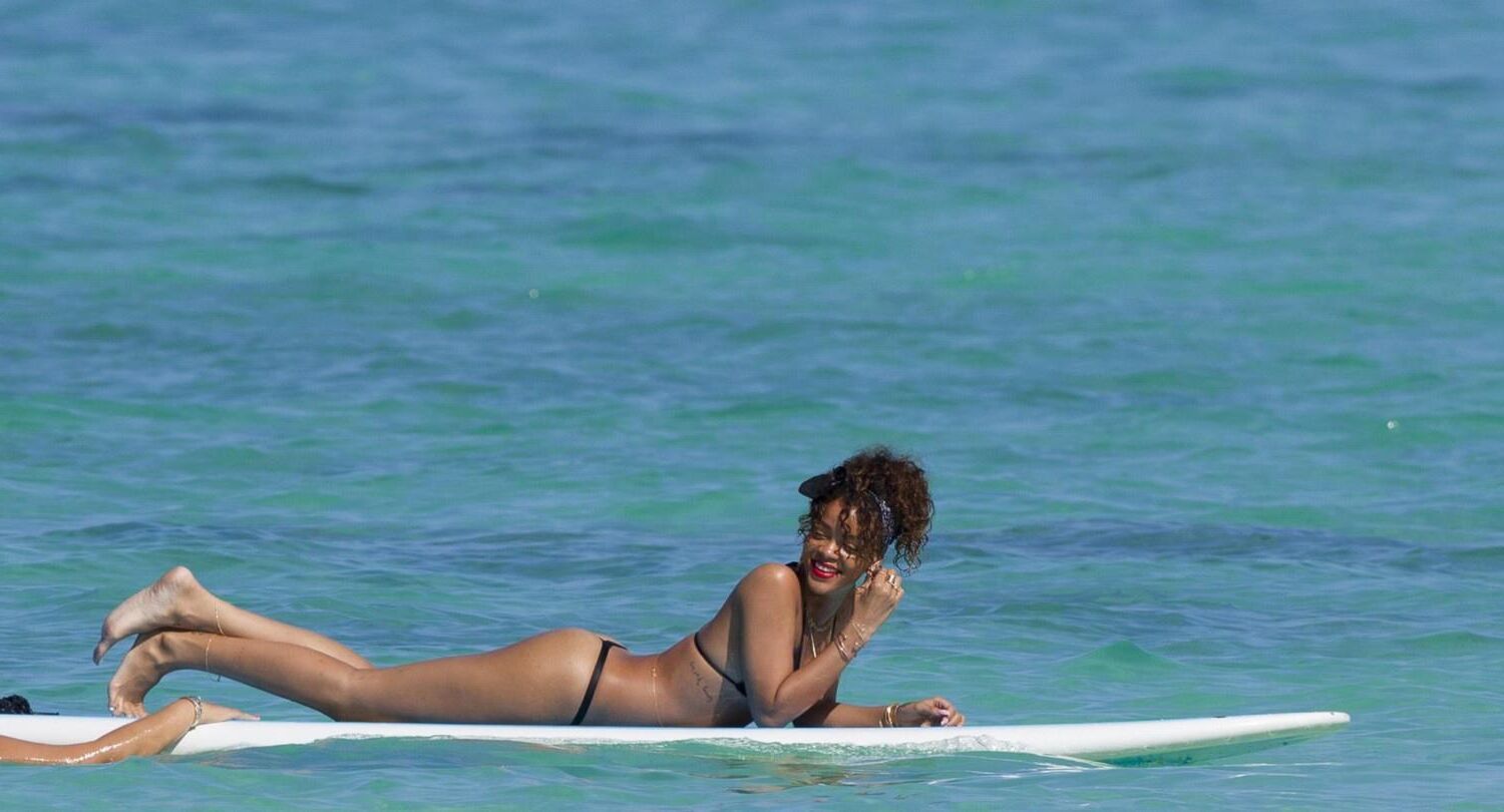 Hot Surfer Rihanna