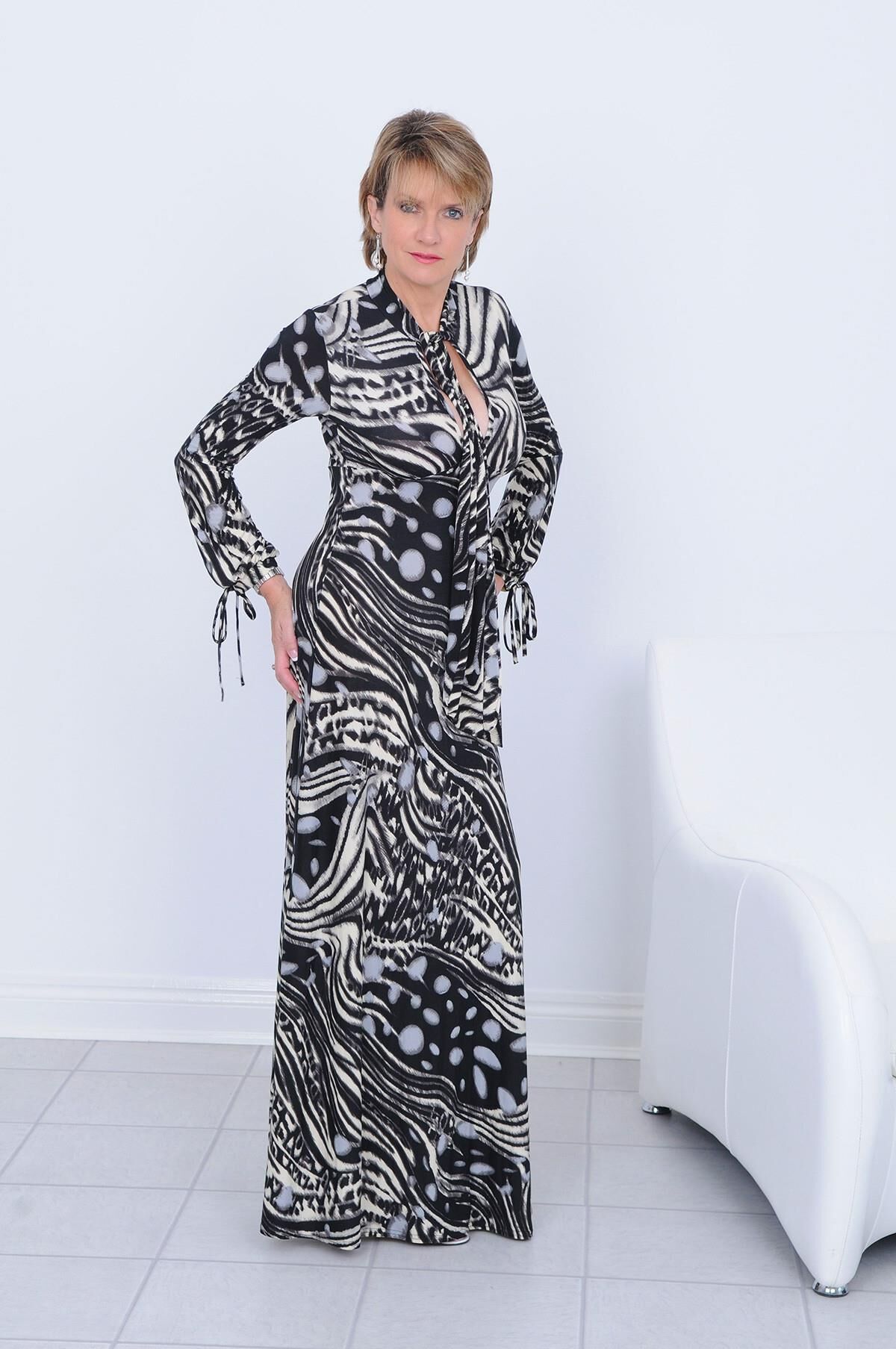 Gill Ellis Young (Lady Sonia) Golf Club Dinner Dress