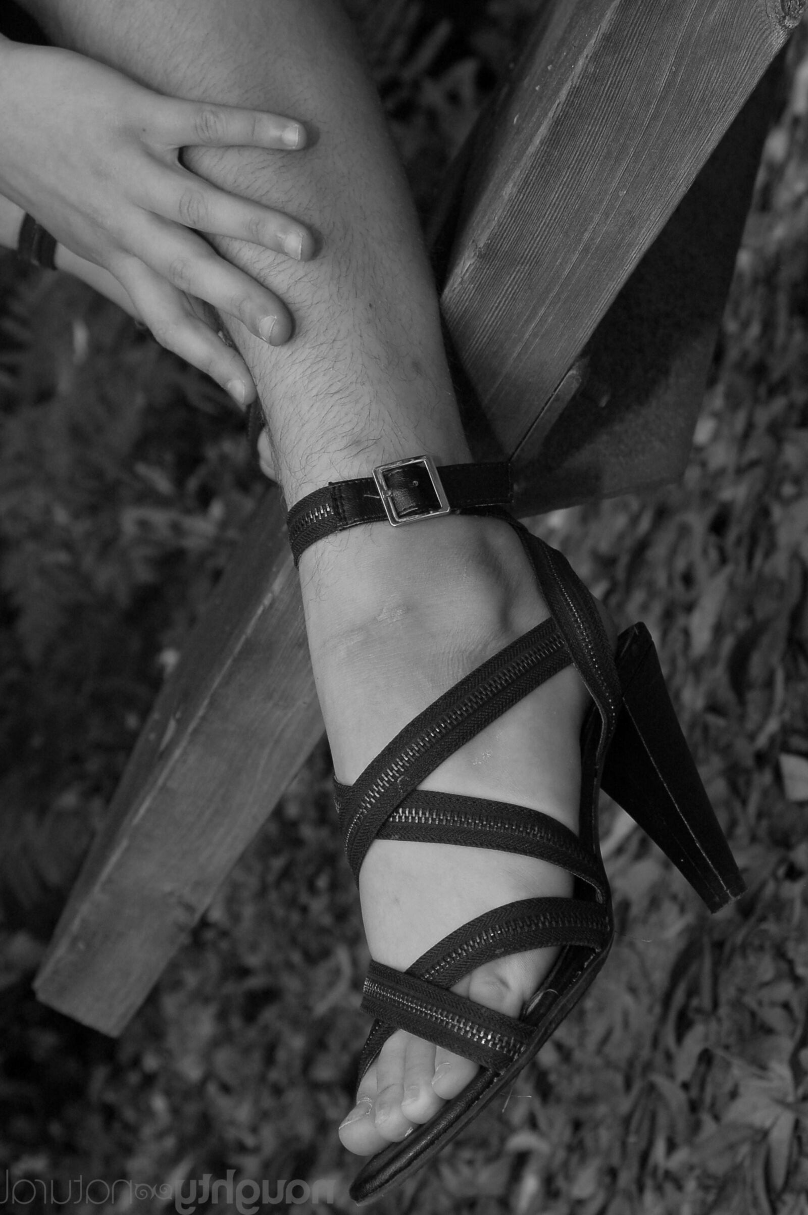 Hairy in black and white II