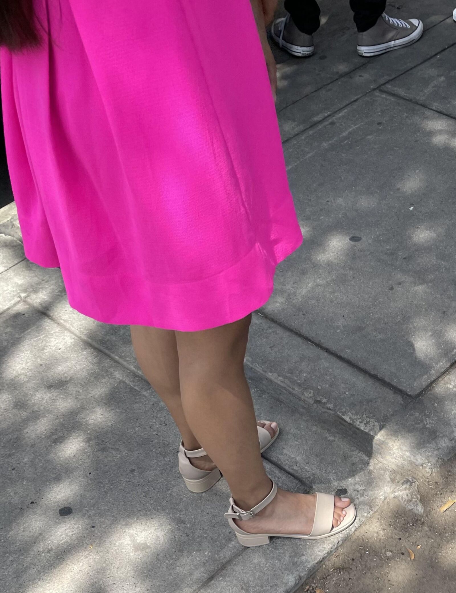 Latina Candid Feet