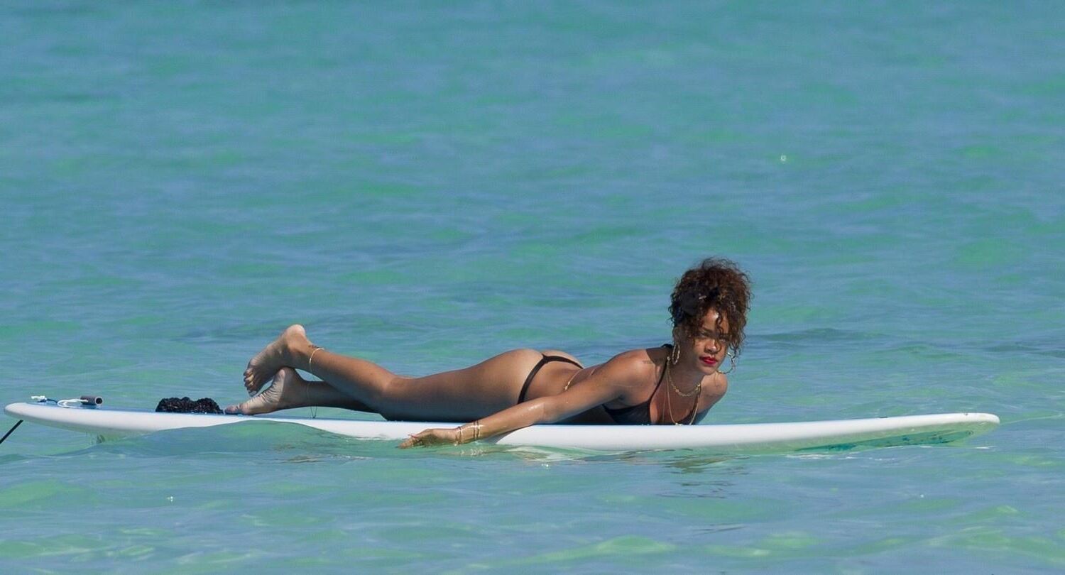 Hot Surfer Rihanna