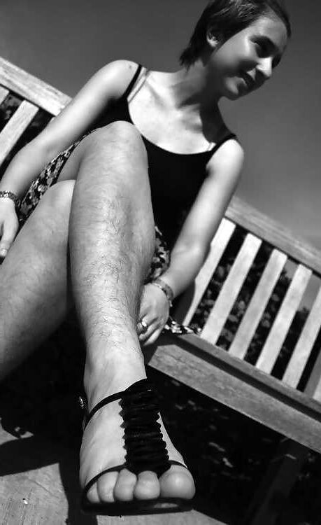 Hairy in black and white II