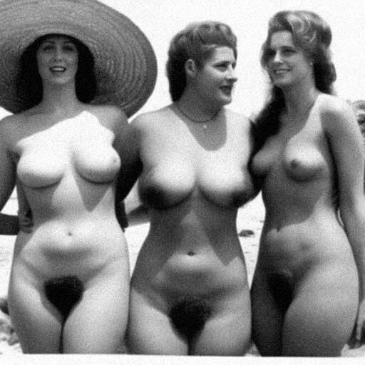 Even More Weird AI Generated Vintage Type Photos