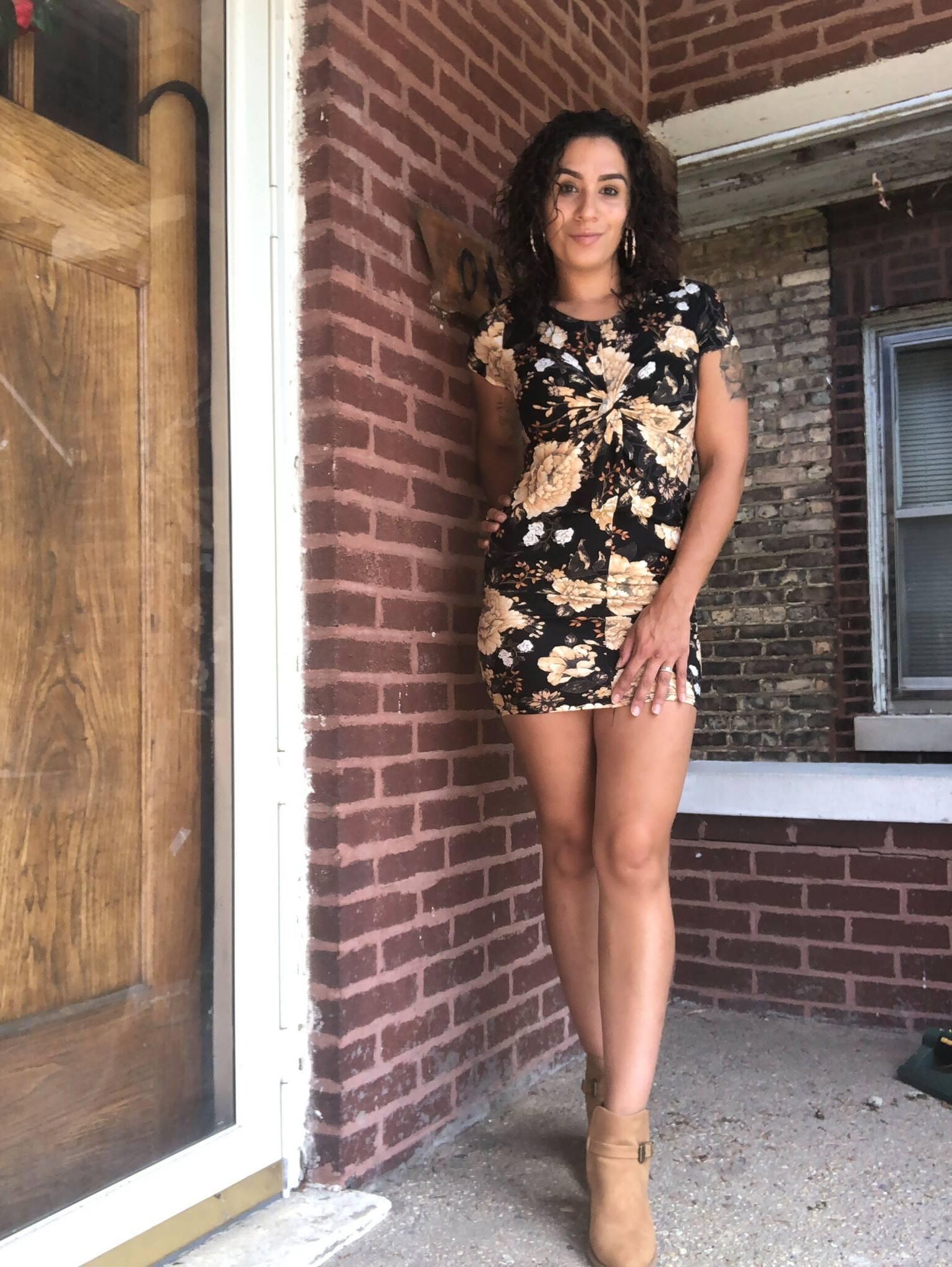Sexy Füße engen Körper Puertoricaner