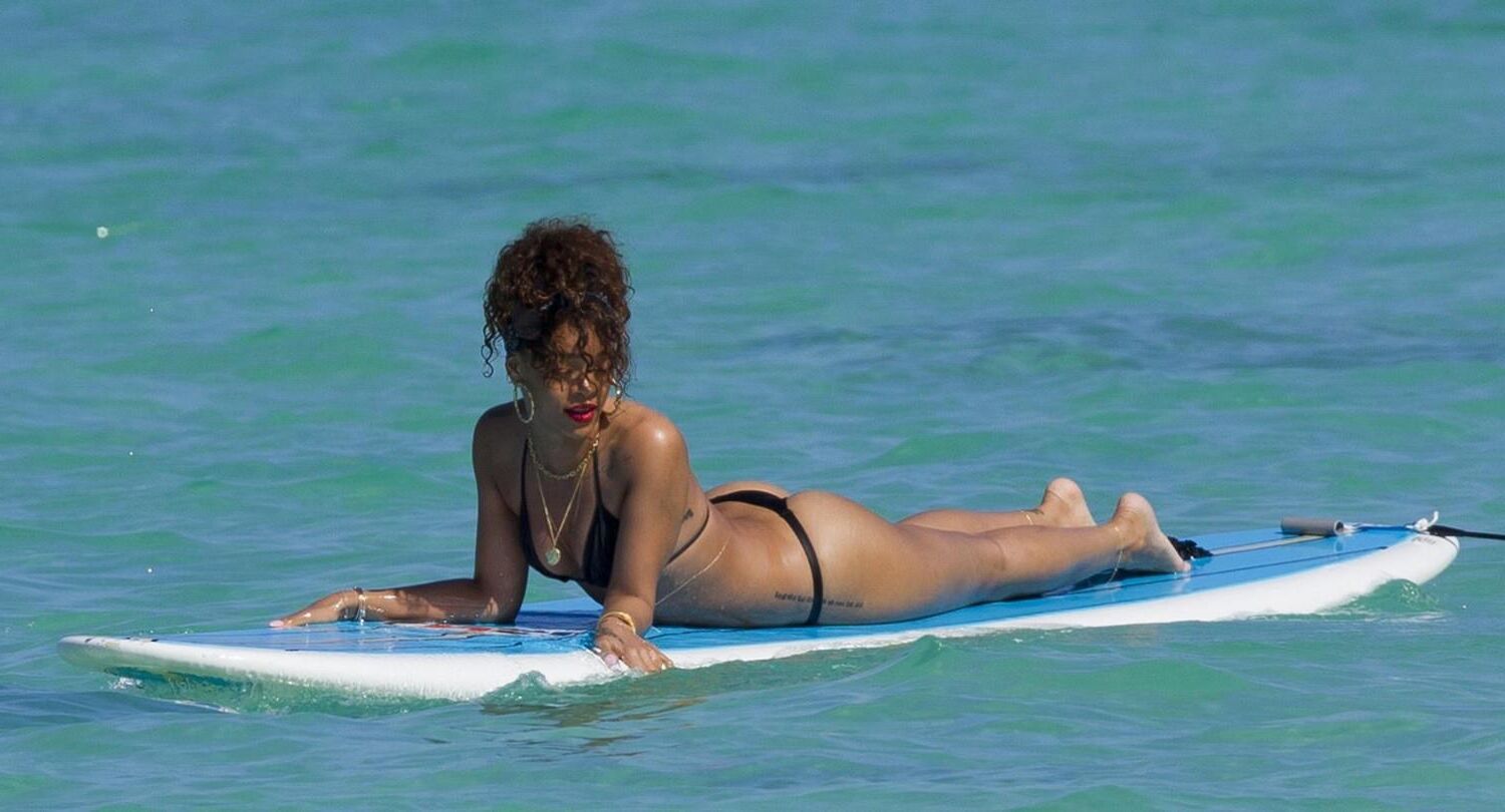 Hot Surfer Rihanna