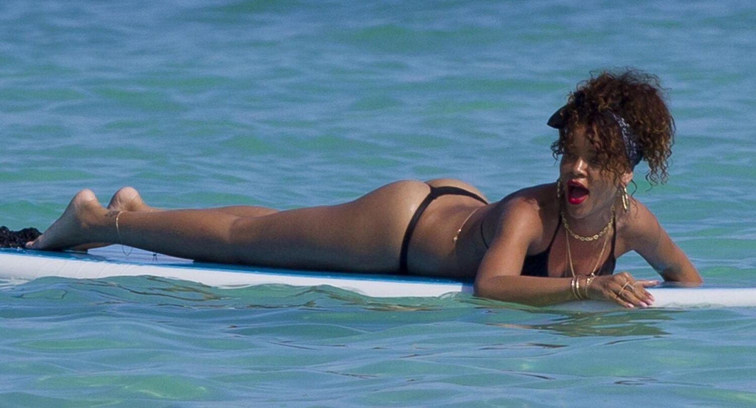 Hot Surfer Rihanna