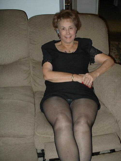 Nn aber sexy elegante Oma