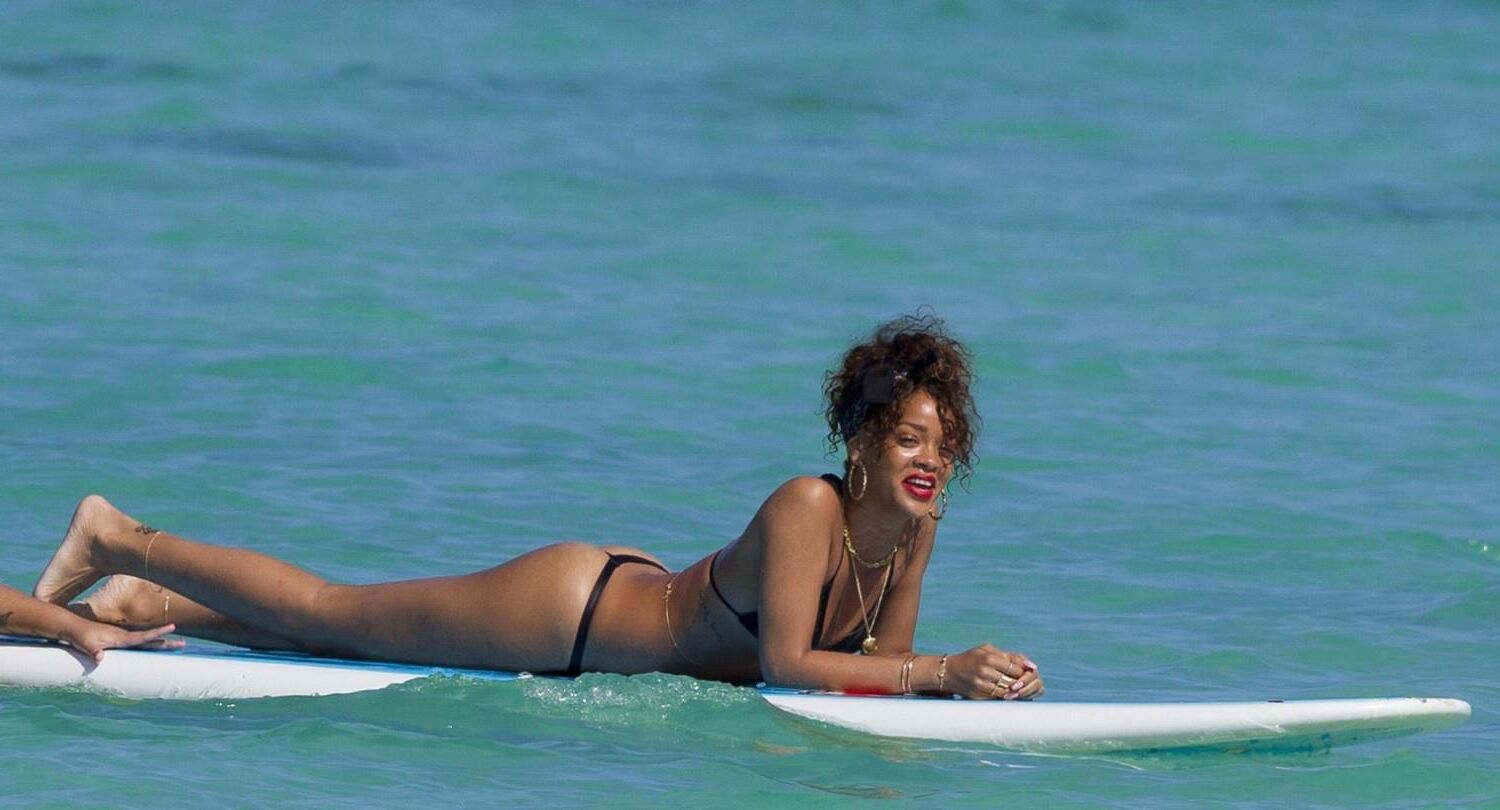 Hot Surfer Rihanna