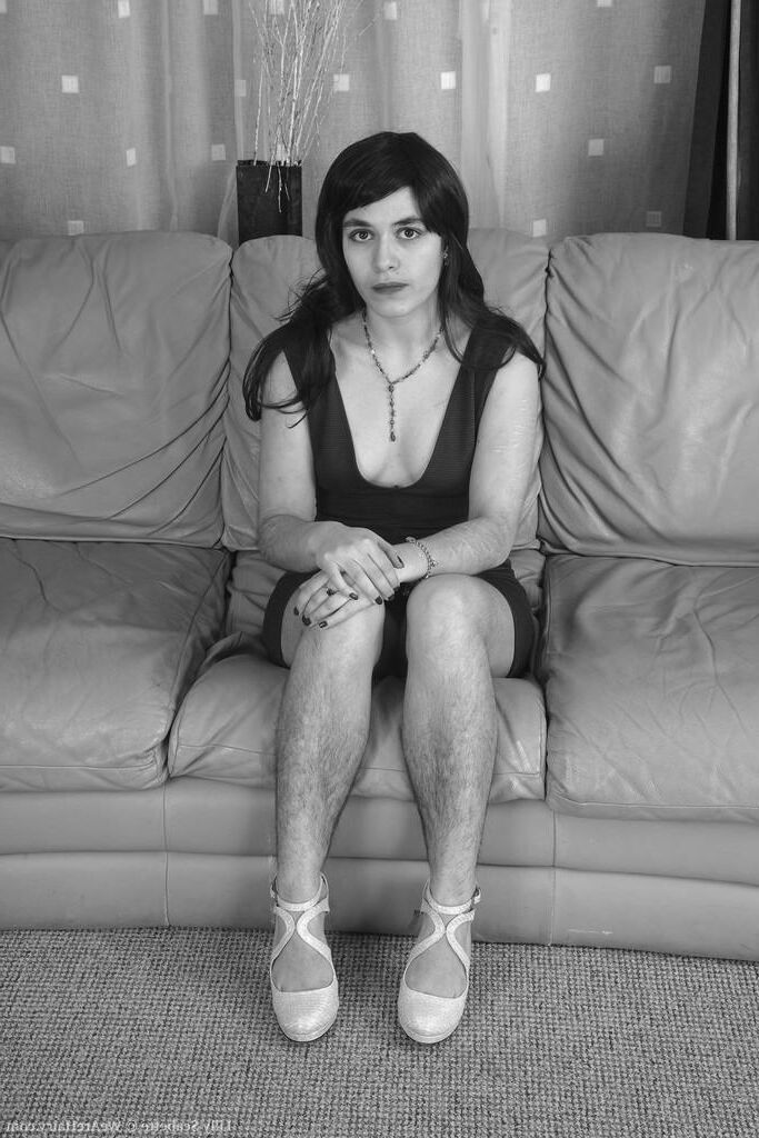 Hairy in black and white II