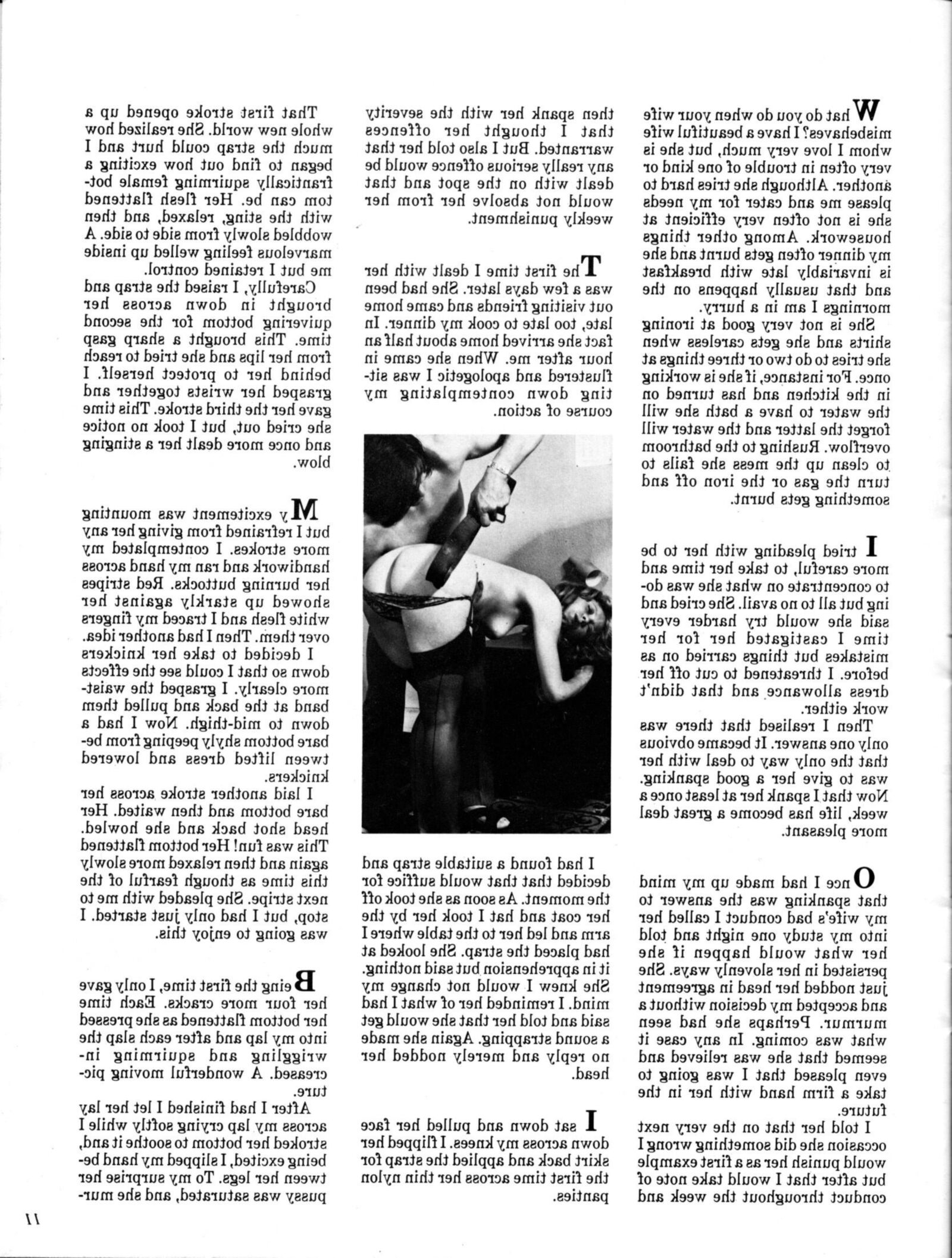 Retro Spanking Sting magazine Vol no 