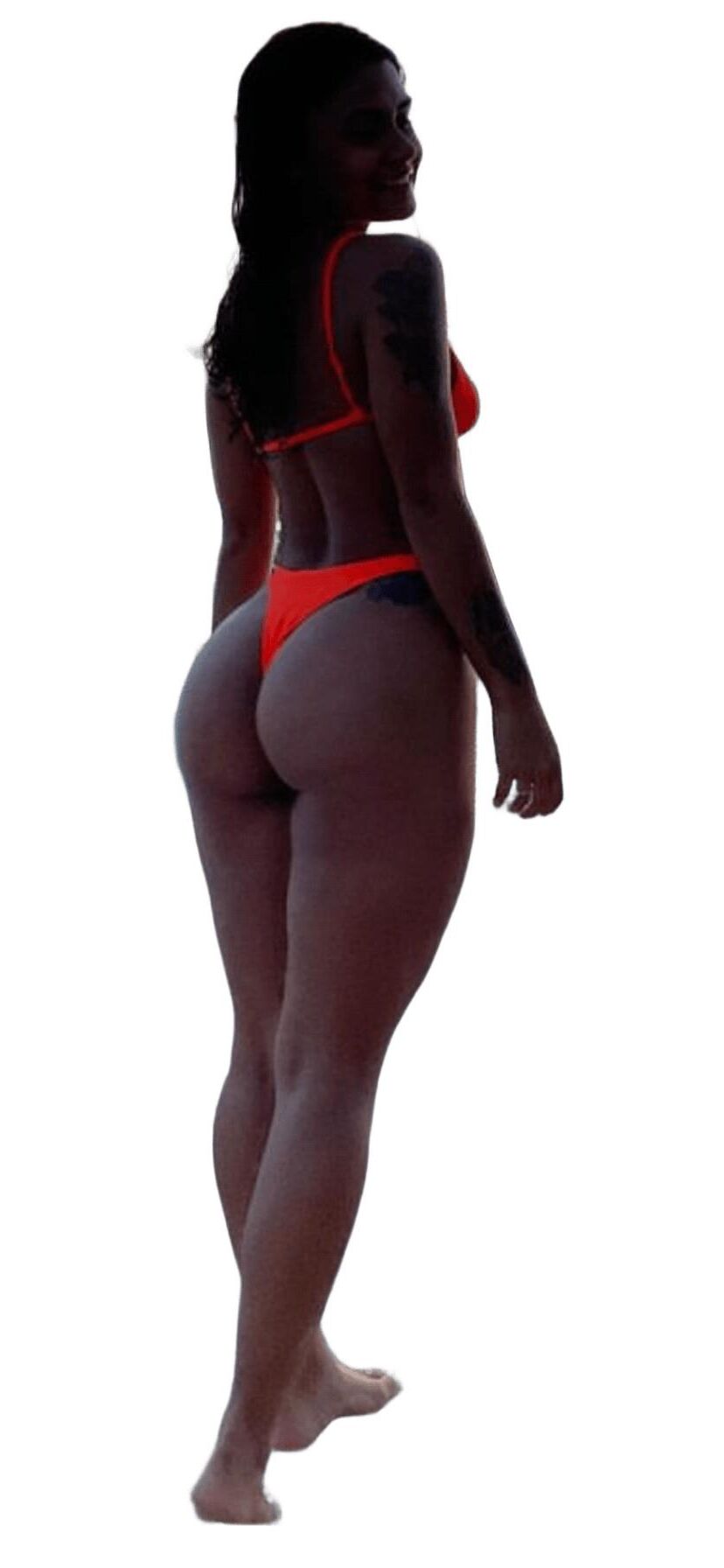 Latina mignonnes Big Butt Stickers