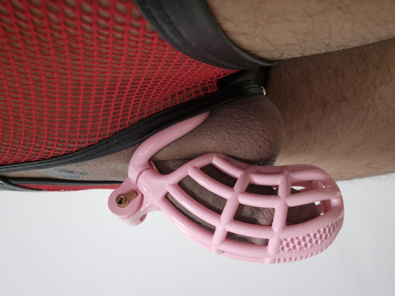 Lock In Pink Chastity