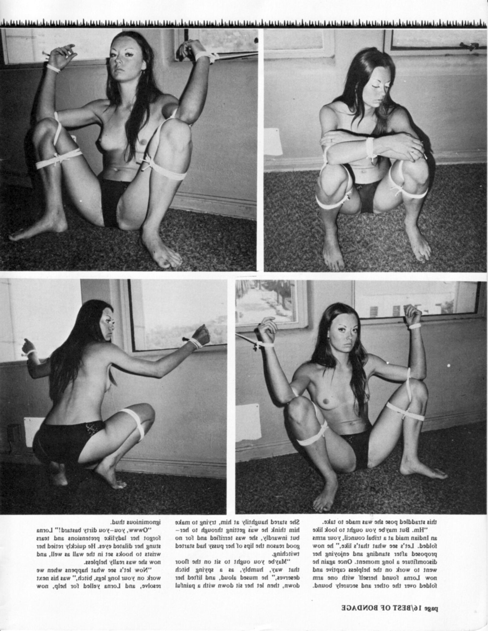 Vintage Bondage Magazine Best of Bondage, частично