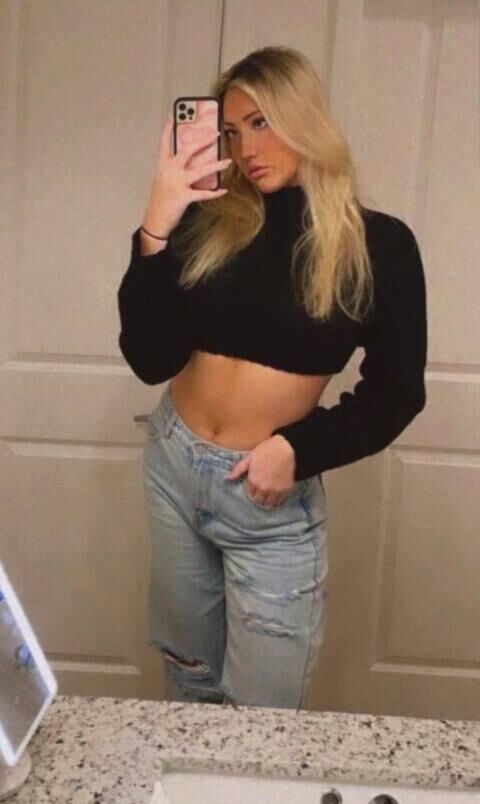 Heiße Blondine