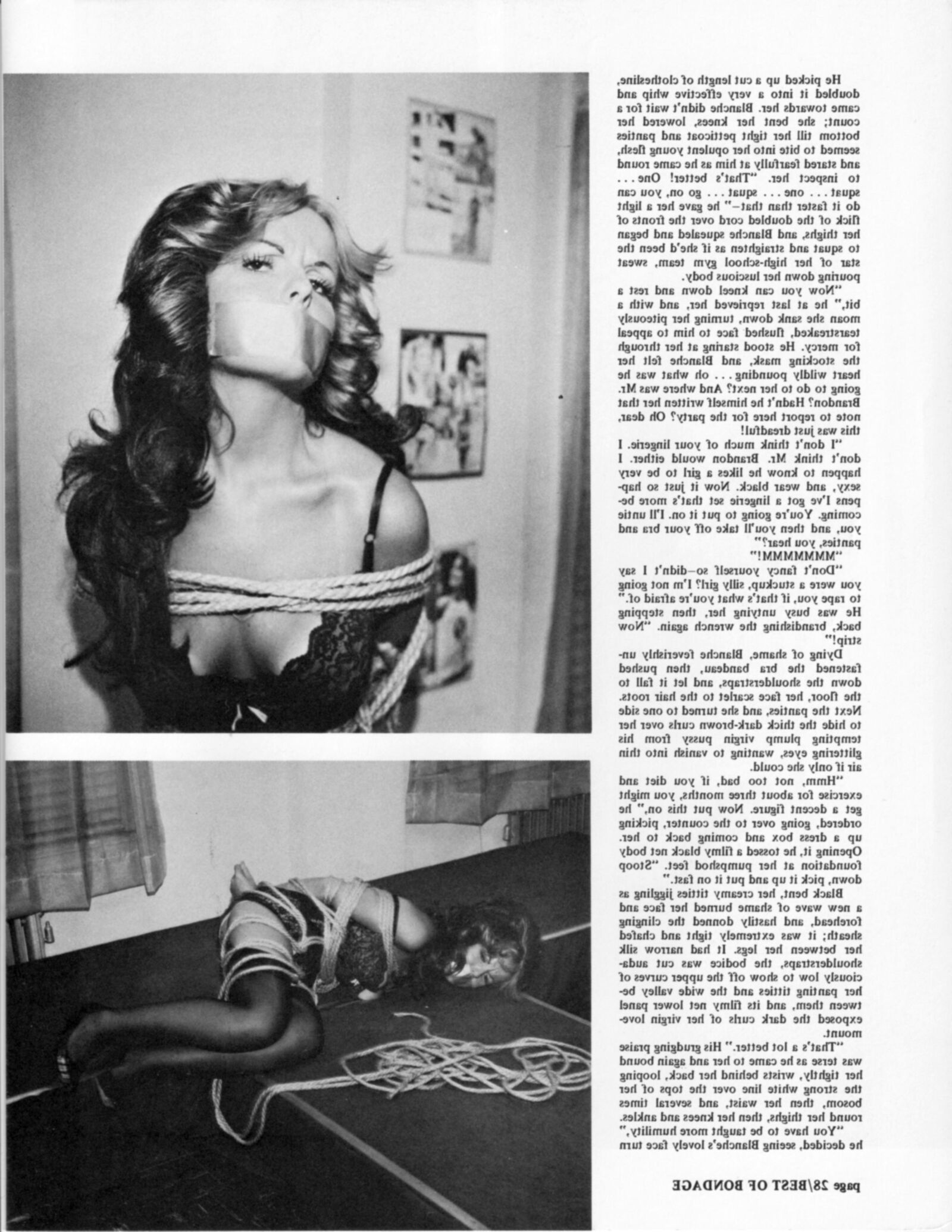 Vintage Bondage Magazine Best of Bondage, частично