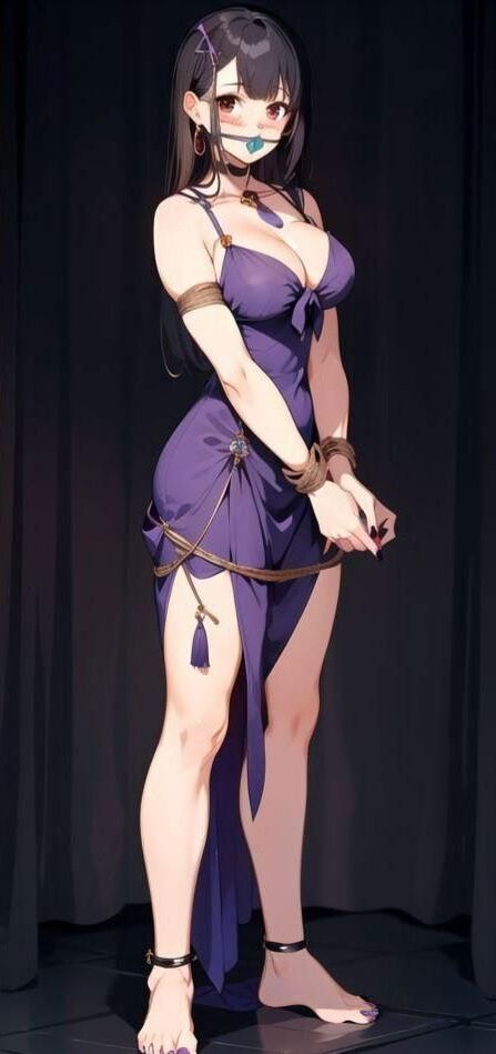 Al anime girls in bondage 