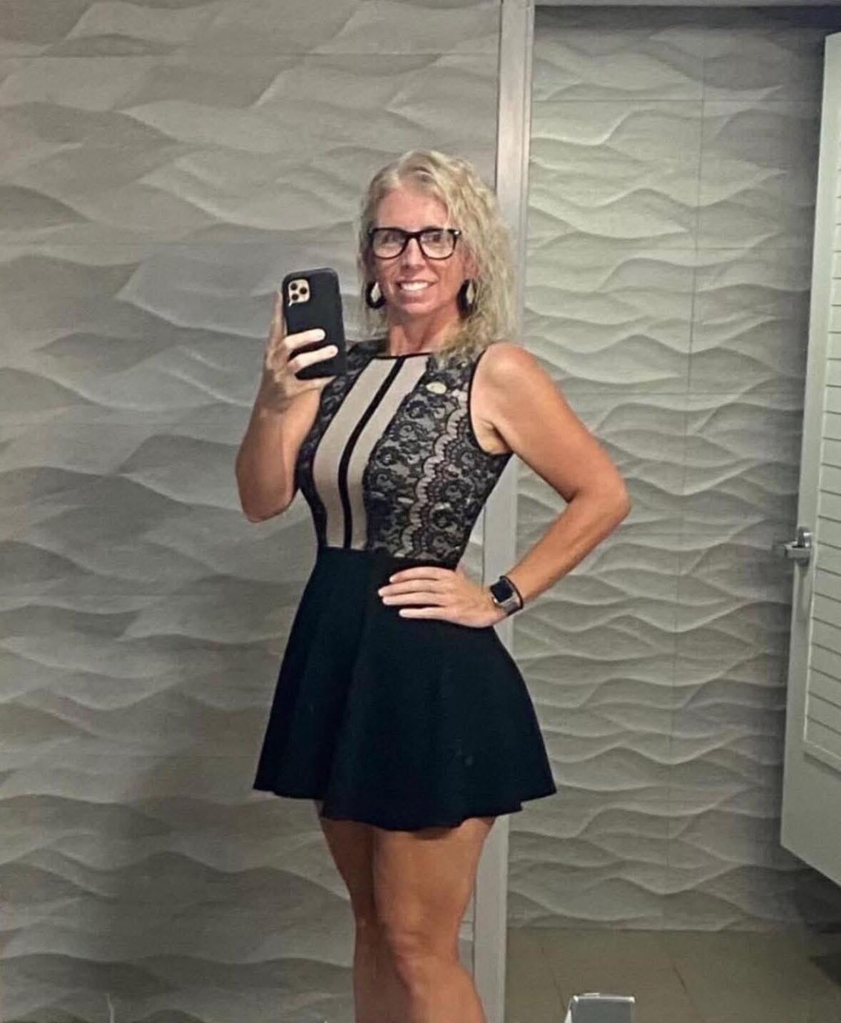 Melissa Blonde geiler Biker Milf mit großen Hintern gemischte heiße Schüsse
