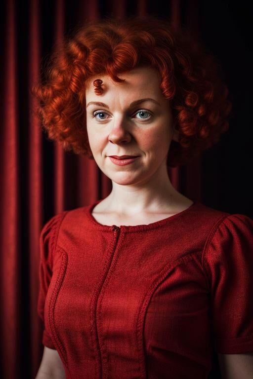 Little Orphan Annie... all grown up