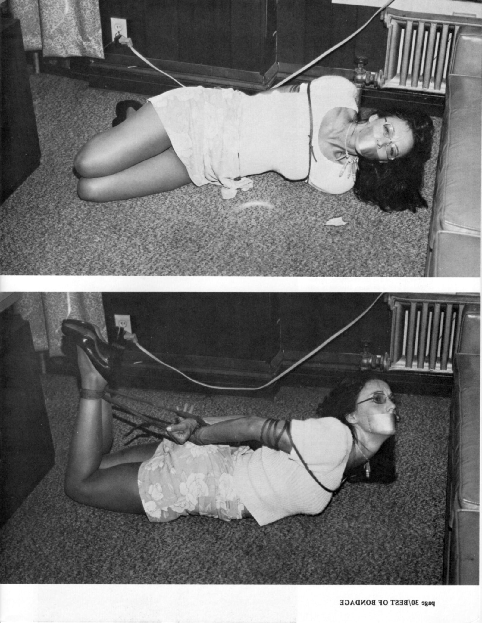 Vintage Bondage Magazine Best of Bondage, частично