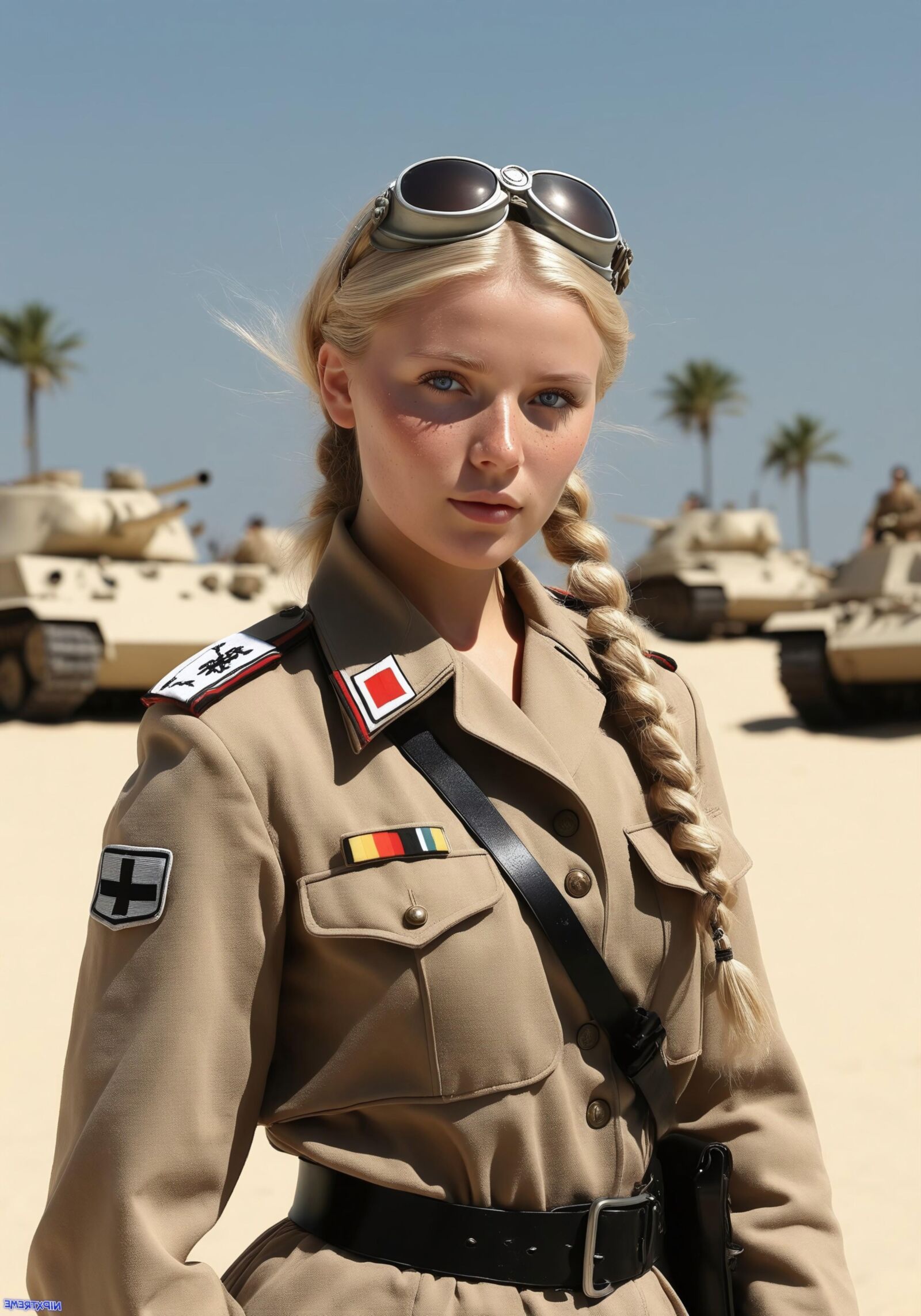 [AI] Achtung, Frau Kommandant! (non nude)